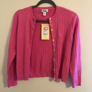 🆕Lilly Pulitzer Kids Sz 16 Cardigan FREE SHIPPING